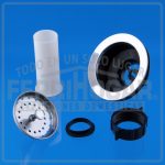 CONTRACANASTA PARA FREGADERO PVC CROMADA